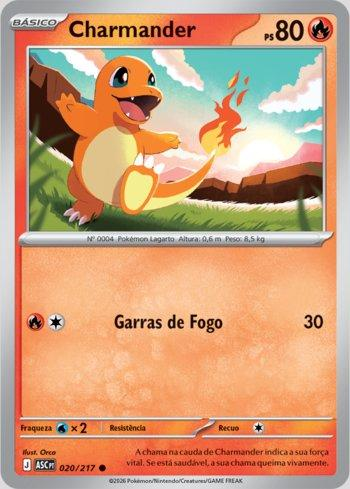 Carta avulsa Charmander