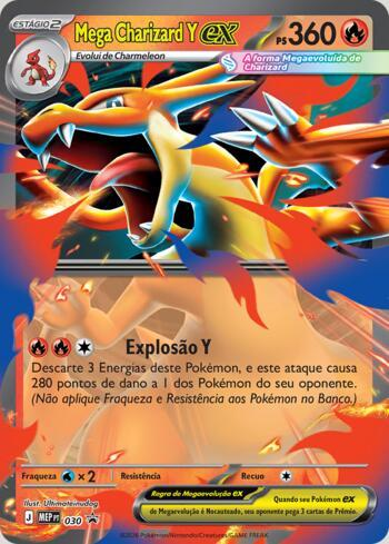 Carta Mega Charizard Y ex